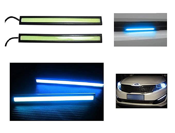 Ice Blue LED Lights Fog Light Car DRL