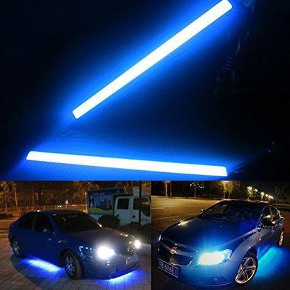 Ice Blue LED Lights Fog Light Car DRL